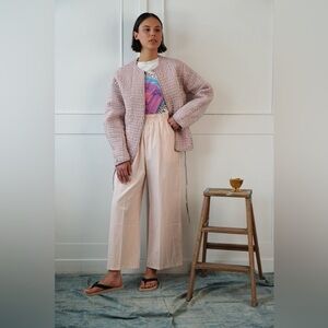 Proche Sunday pant in sunwashed ticking stripe